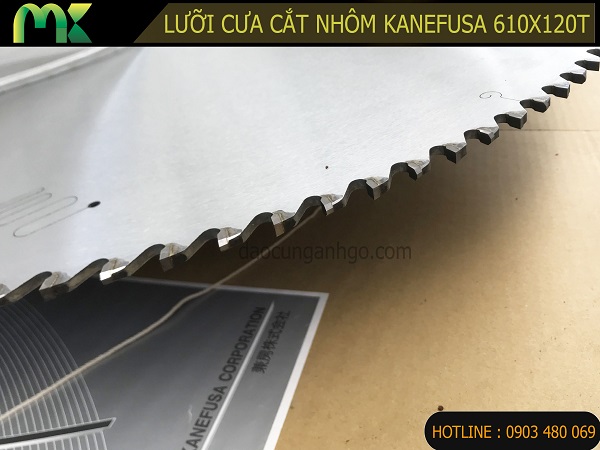  Lưỡi cưa cắt nhôm Kanefusa Japan 610x120T