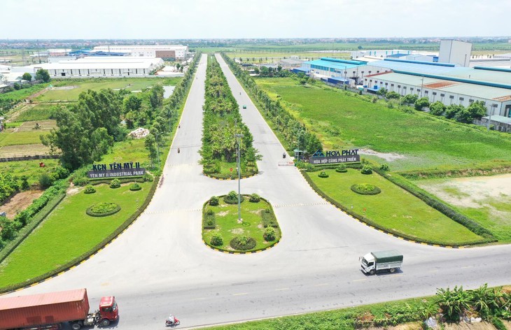 Bán đất KCN Yên Mỹ, DT 1ha đến 10ha, vị trí thuận lợi giao thương logistic, hạ tầng đẹp.