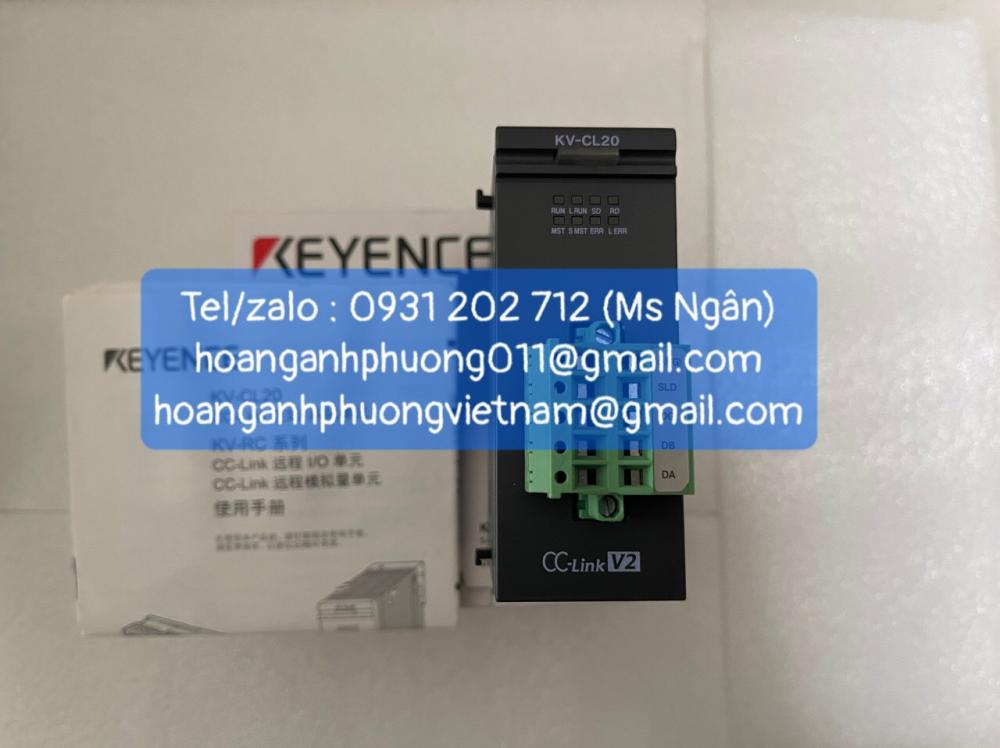 KV-CL20 Bộ điều khiển lập trình Keyence 