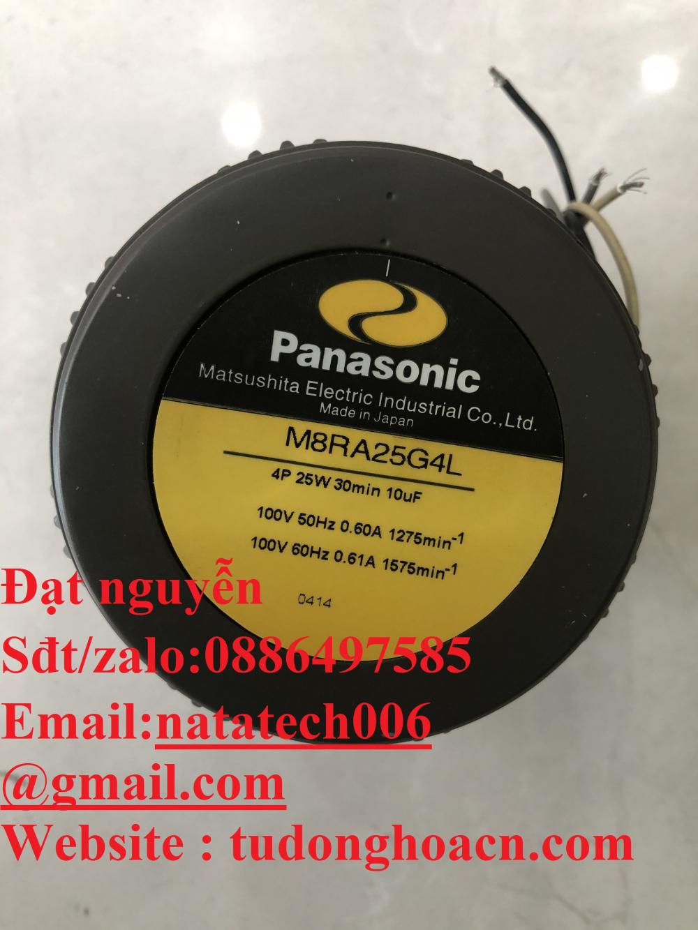 M8RA25G4L động cơ 1 pha chính hãng Panasonic