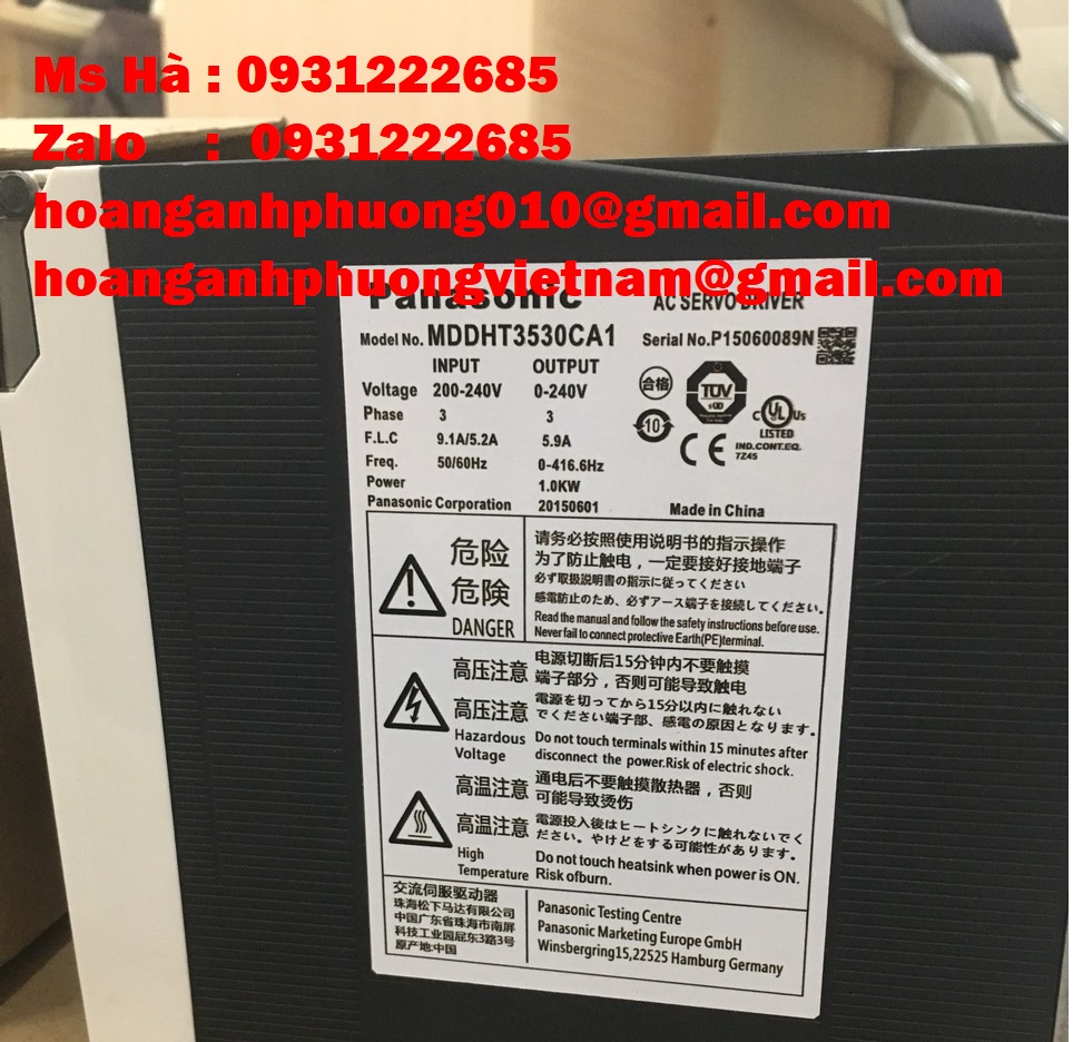 Driver panasonic MDDHT3530CA1 - Công Ty Hoàng Anh Phương 