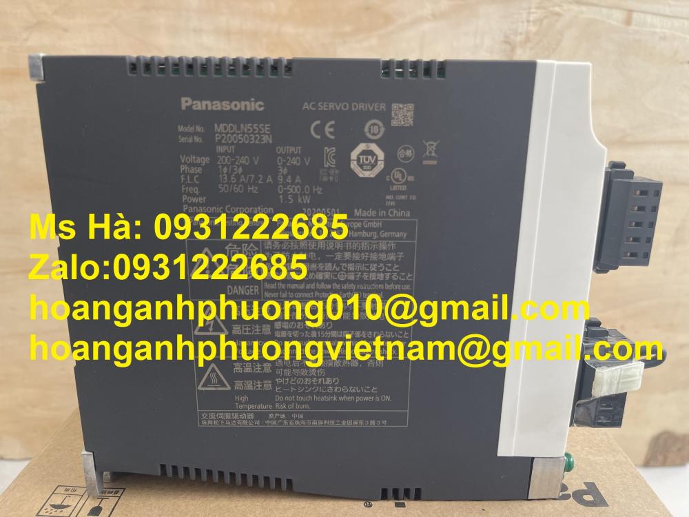 Servo driver MDDLN55SE panasonic mới 100%