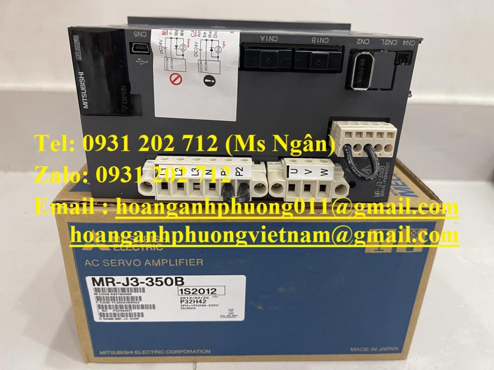 MR-J3-350B Servo Driver Mitsubishi nhập khẩu giá tốt 