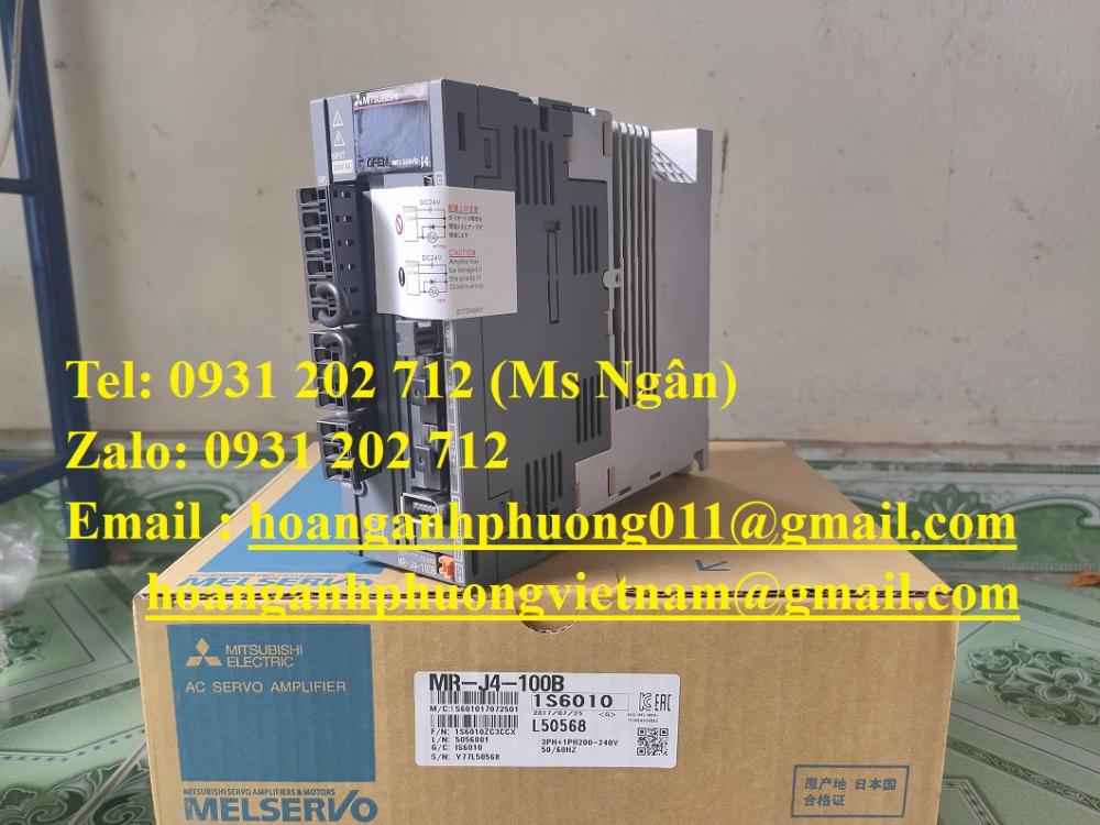 MR-J4-100B Bộ điều khiển Mitsubishi mới 100%