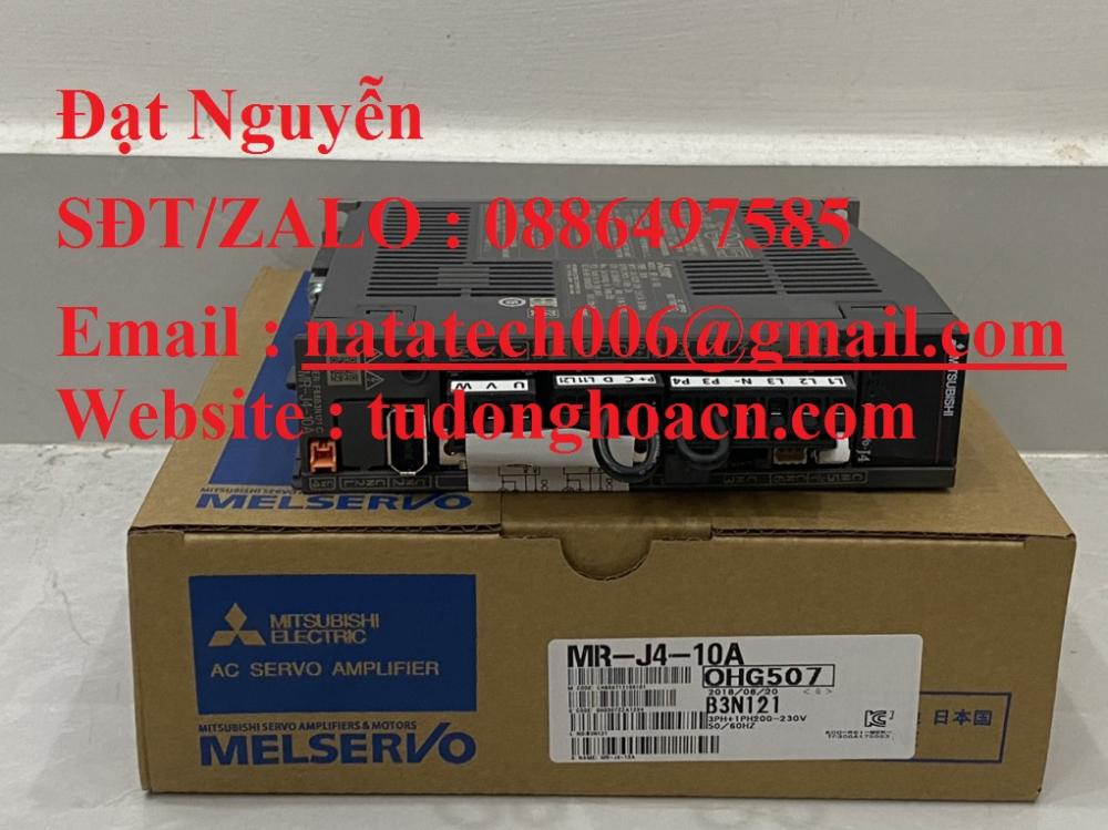 MR-J4-10A giá rẻ chính hãng Mitsubishi mới 100%