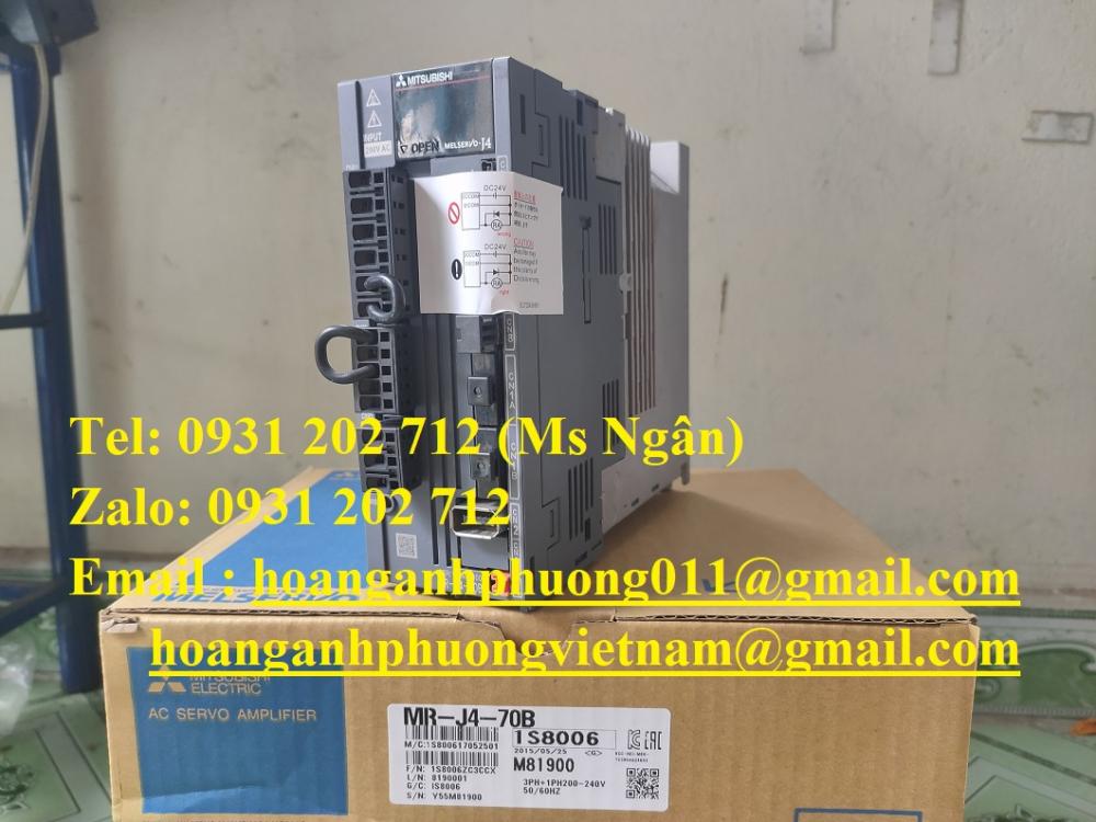 MR-J4-70B Bộ điều khiển Mitsubishi mới 100%