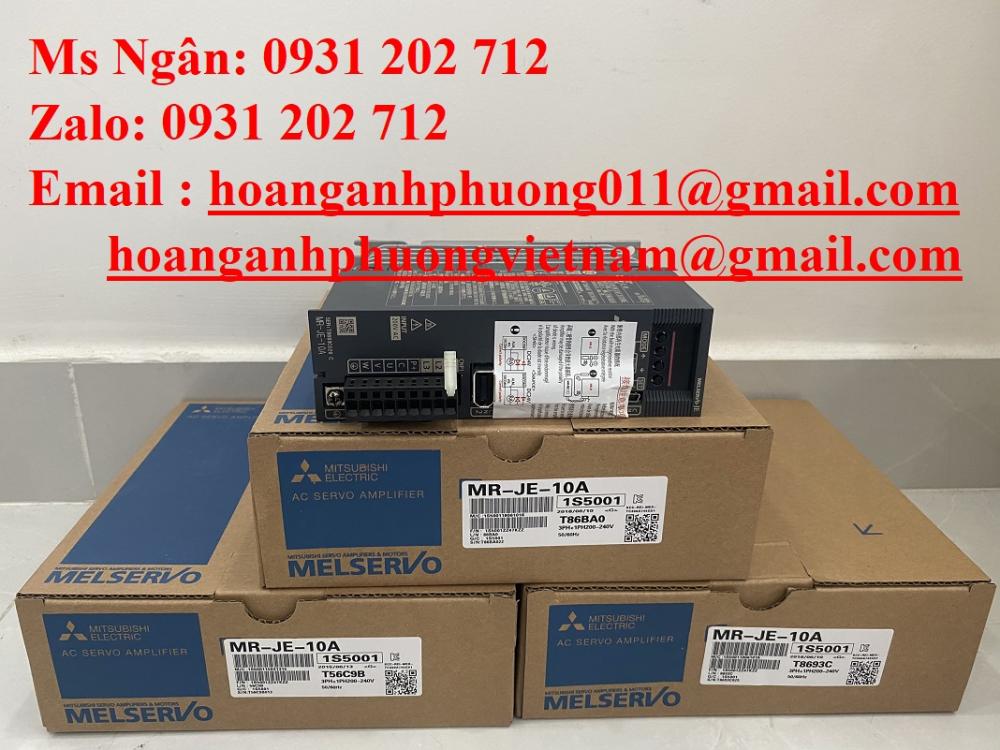 MR-JE-10A Servo Driver Mitsubishi nhập khẩu giá tốt