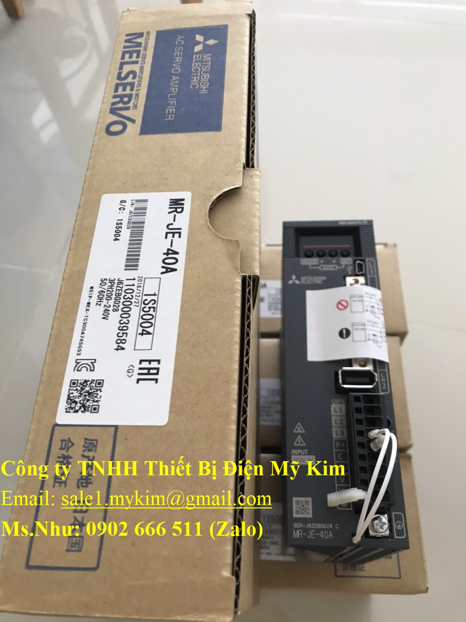 AC Servo Amplifier Mitsubishi MR-JE-40A chính hãng giá tốt