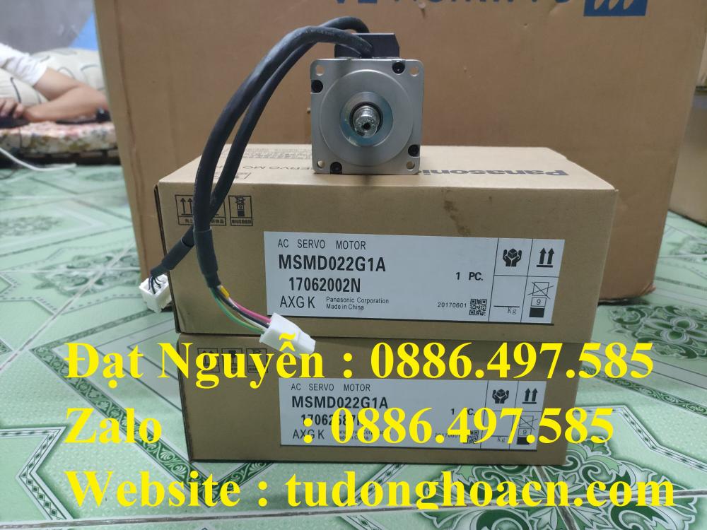 MSMD022G1A động cơ Panasonic 200W nhập trực tiếp 