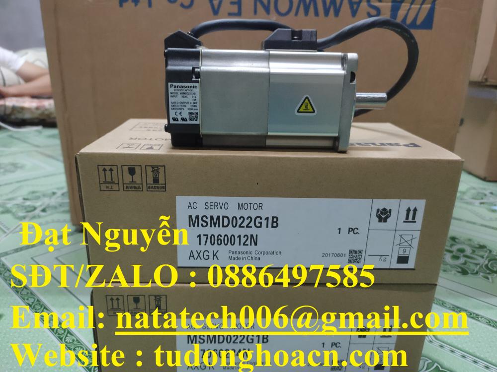 MSMD022G1B động cơ Servo chính hãng Panasonic nhập khẩu trực tiếp 