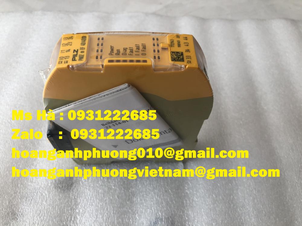 Relay safety hãng PILZ PNOZ m EF 4DI4DOR chính hãng 100%