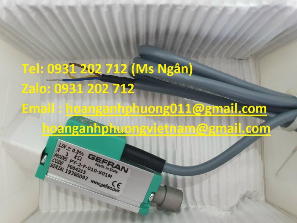 PY-2-F-010-S01M Cảm biến Gefran chính hãng