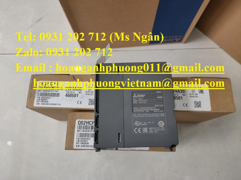 Q02HCPU Bộ lập trình Mitsubishi chính hãng và mới 100%