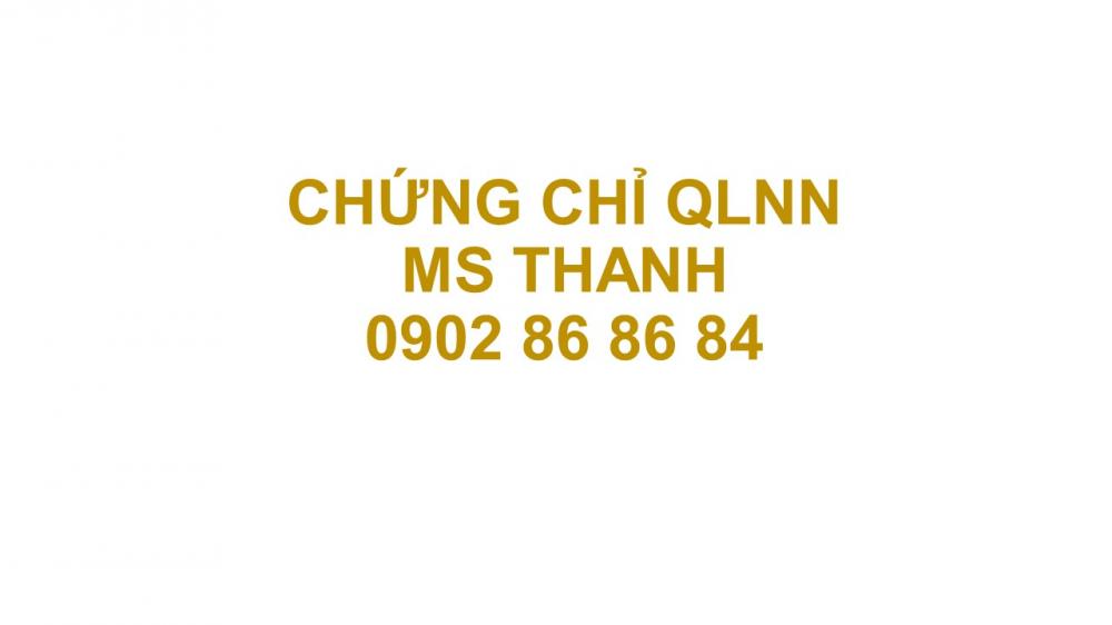 CHỨNG CHỈ CHUYÊN VIÊN - LÃNH ĐẠO CẤP PHÒNG 