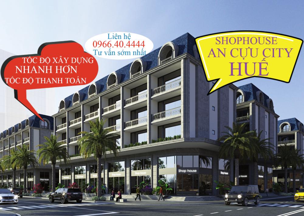 Cơ hội sở hữu Shophouse An Cựu City Huế với nhiều ưu đãi. Đánh thức tiềm năng kinh doanh.