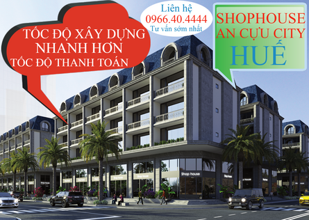 SIÊU hot : Lần đầu tiên mở bán tại Huế - shophouse 5 tầng chuẩn 5* với kiến trúc châu Âu.