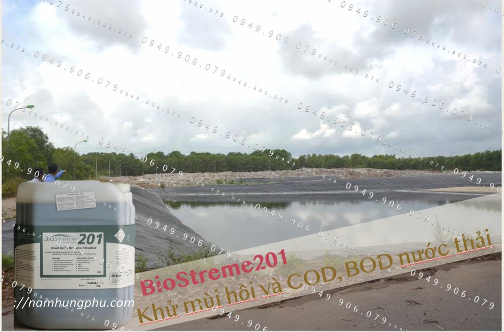 Khử mùi nước thải bể sinh học BIOSTREME 201