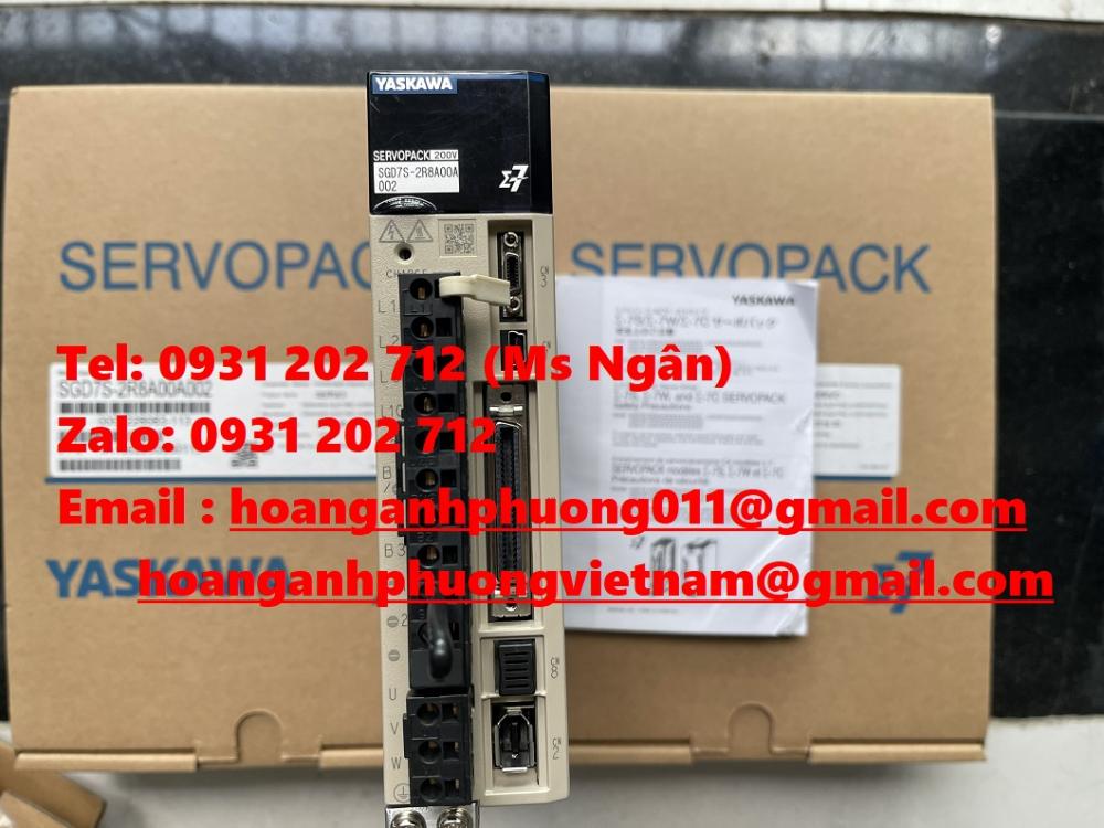 Bộ điều khiển Servo SGD7S-2R8A00A002 hãng Yaskawa