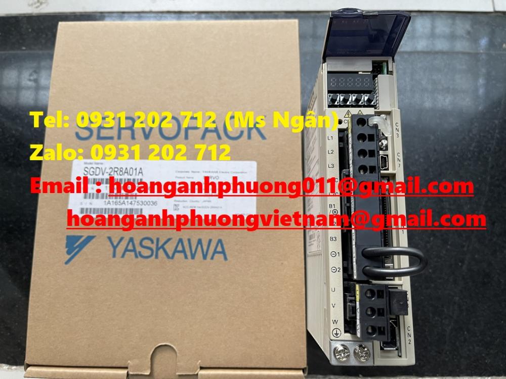 Bộ điều khiển Servo SGDV-2R8A01A hãng Yaskawa công suất 400W 