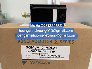 Ac servo motor SGMJV-04ADL21 yaskawa | bảo hành 1 năm 