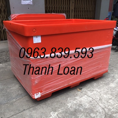 Thùng giữ lạnh 800L mỏ neo có chân/ Lh 0963.839.593 Ms.Loan