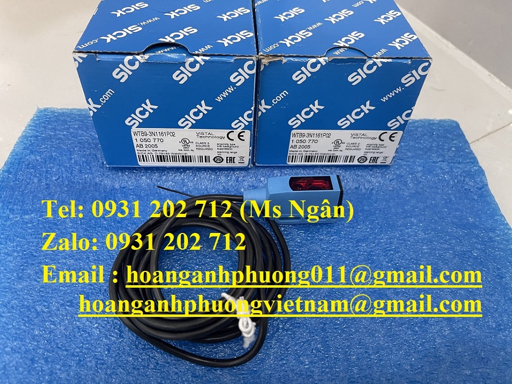 WTB9-3N1161P02 Cảm biến quang điện Sick nhập khẩu giá tốt