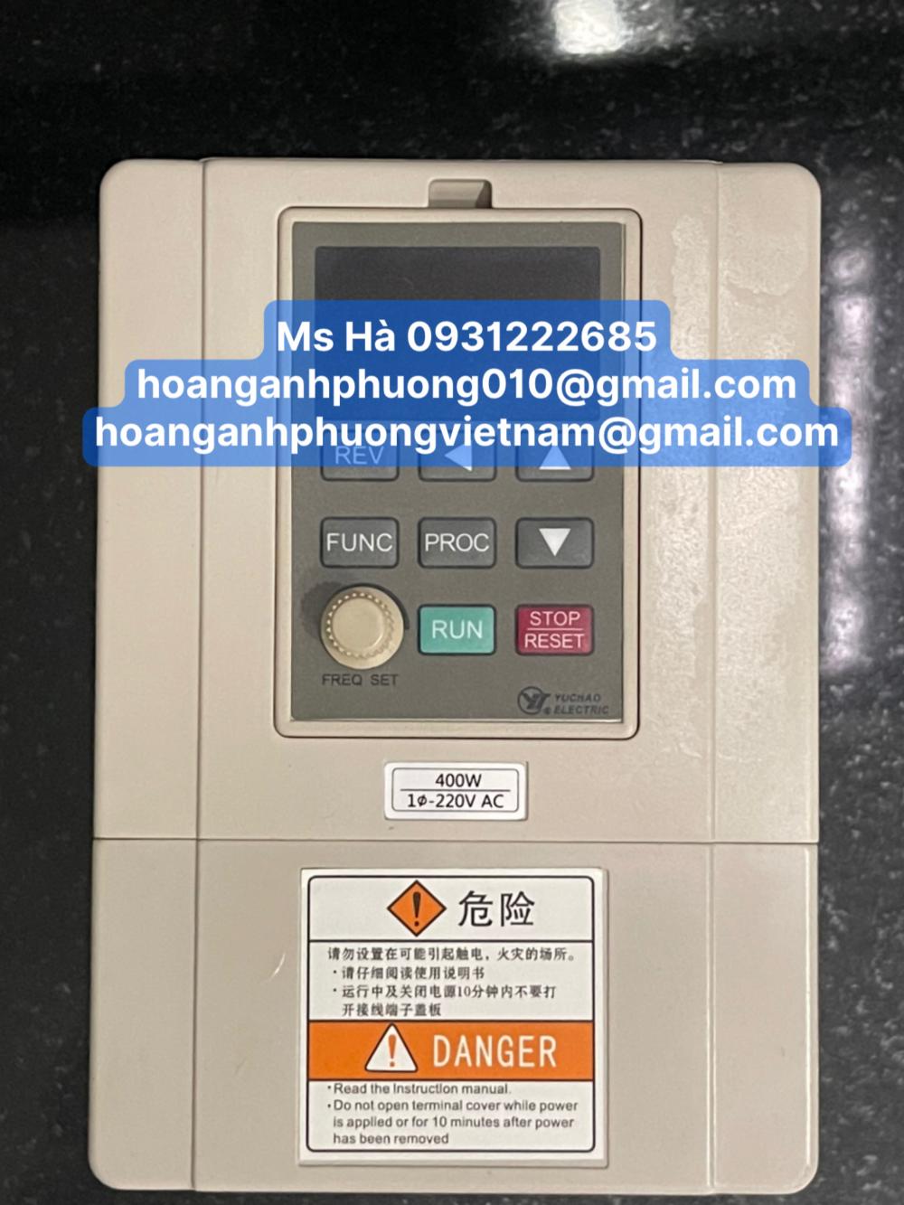 Biến tần hãng Yuchao YTB-S5c-0.4/220-3(B2B-W1) 