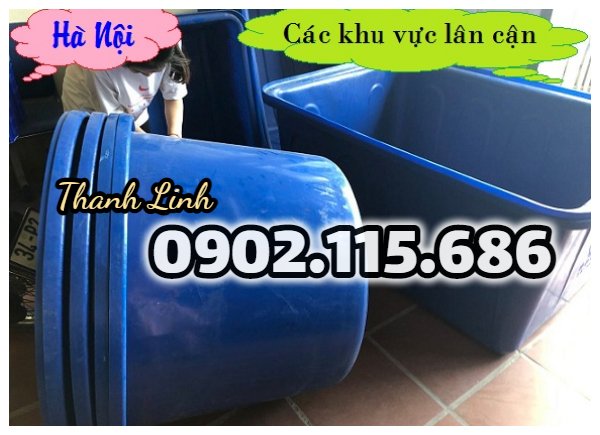 Bồn nhựa 750L, bồn nhựa 500L, bồn nhựa 300L