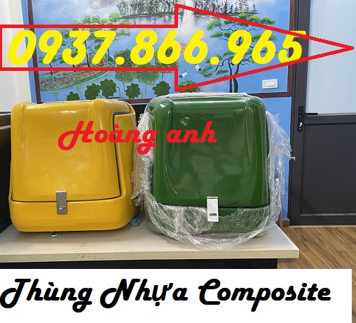 Thùng nhựa composite, thùng chở hàng theo tiêu chuẩn bộ y tế