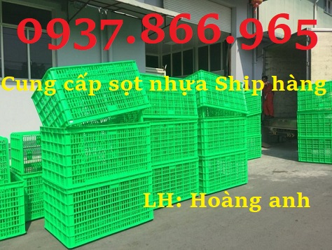 sọt nhựa ship hàng ,cung cấp sọt dùng trong ngành may toàm biền bắc, sọt nhựa hở có bánh x