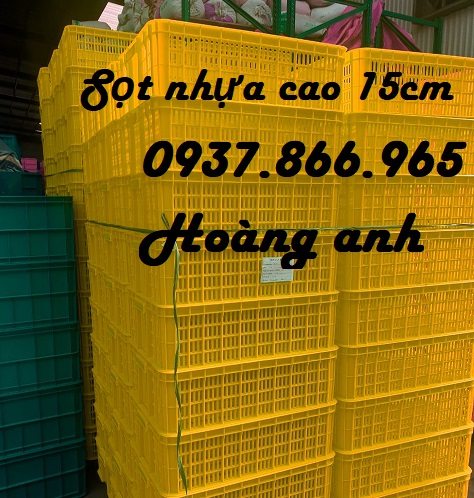 Sọt nhựa đựnghoa quả trong siêu thị, sọt nhựa đựng nông sản