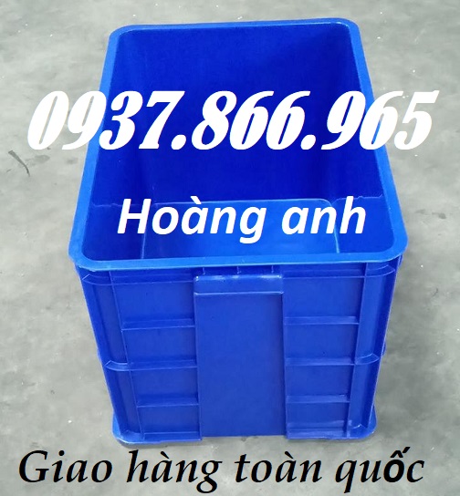 Sóng nhựa bít, thùng nhựa đặc HS 026, thùng nhựa dày 39cm, thùng nhựa đặc