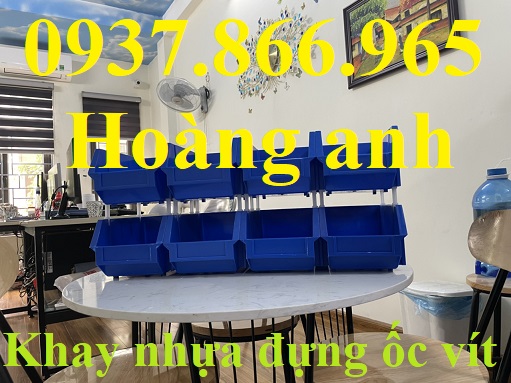 Hộp nhựa cơ khí, khay đựng ốc vít trong nhà máy