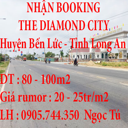 NHẬN BOOKING cho THE DIAMOND CITY - Hãy là NHÀ ĐẦU TƯ F0 ngay giai đoạn này