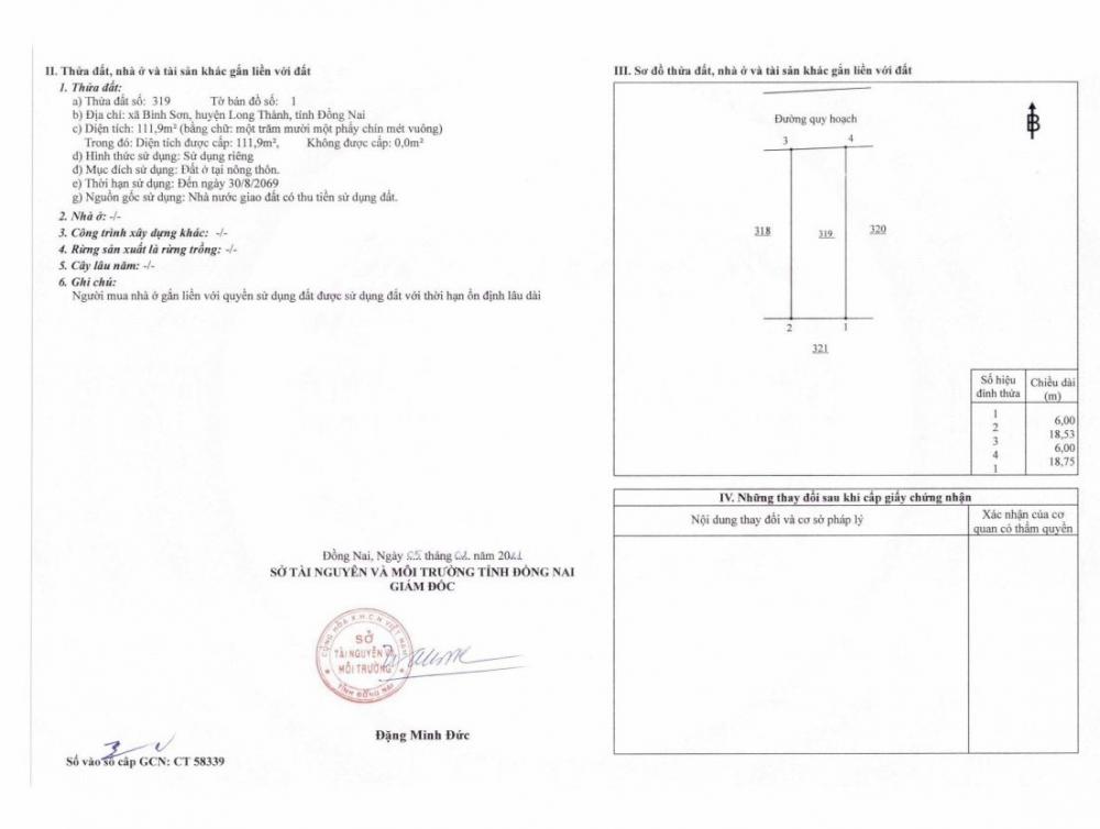 Đất nền sổ riêng,thổ cư 100% ngay trục đường kết nối sân bay quốc tế Long Thành