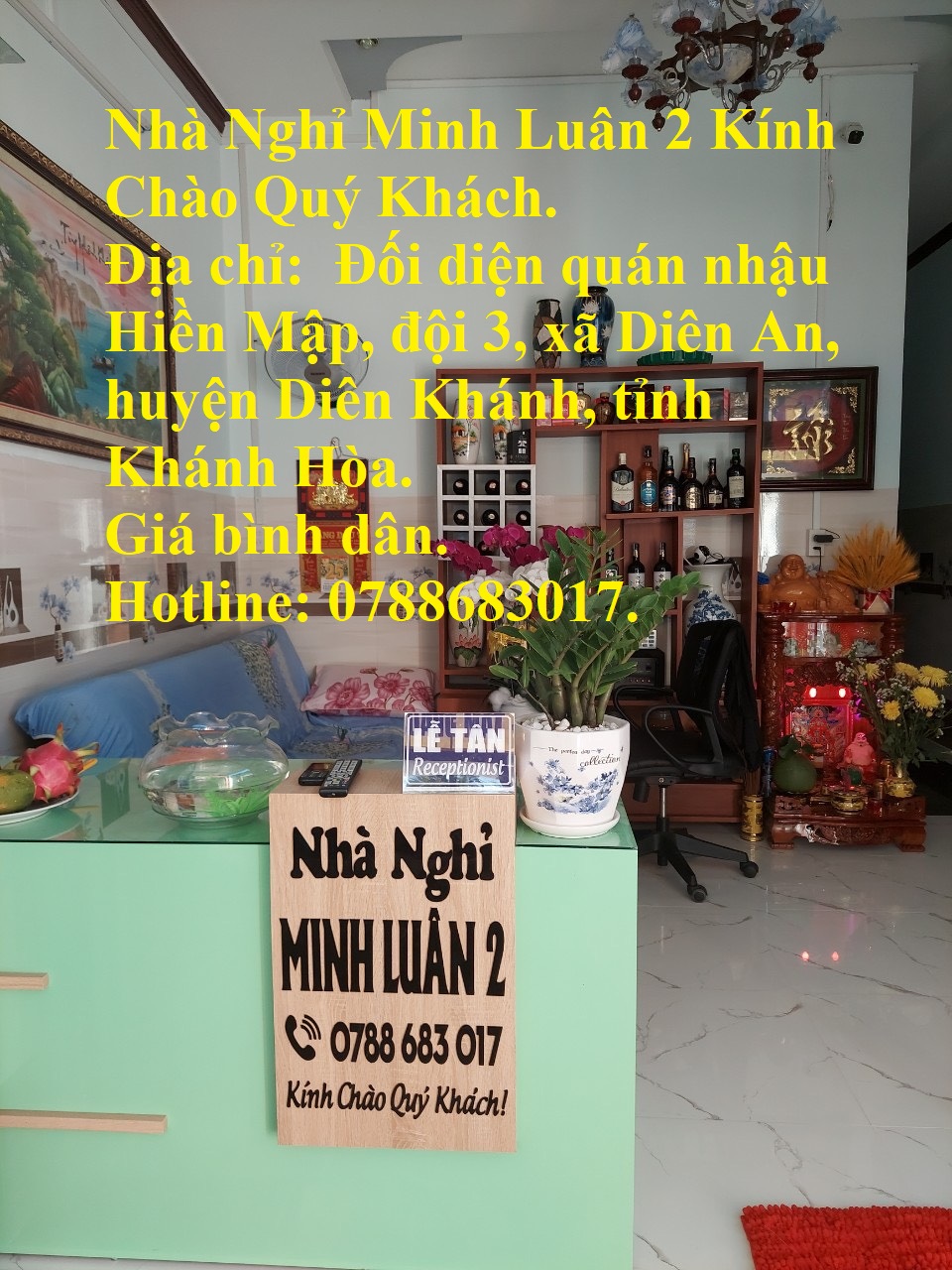 Nhà Nghỉ Minh Luân 2 Kính Chào Quý Khách.