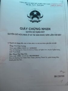 Đang kẹt nên vợ chồng Mình đang cần bán nhà (sổ đang trong ngân hàng)