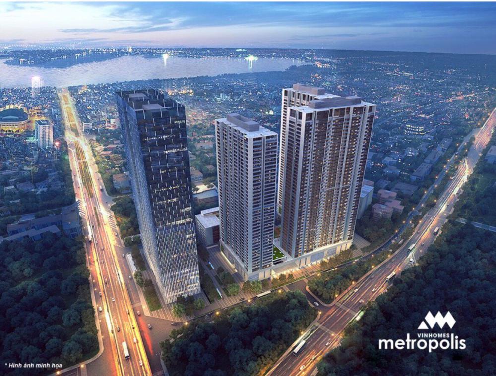 CẦN BÁN CĂN GÓC 4PN VINHOMES METROPOLIS , TẦNG CAO VIEW TRỌN HỒ TÂY