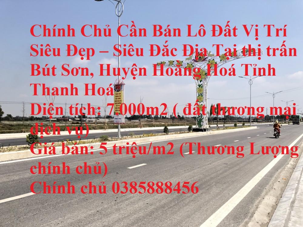 Chính Chủ Cần Bán Lô Đất Vị Trí Siêu Đẹp – Siêu Đắc Địa Tại Huyện Hoằng Hoá Tỉnh Thanh Hoá