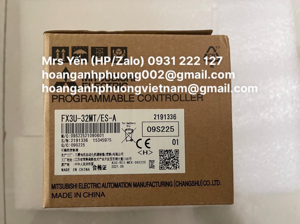 FX3U-32MT/ES-A | Mitsubishi | PLC giá tốt tại Hoàng Anh Phương